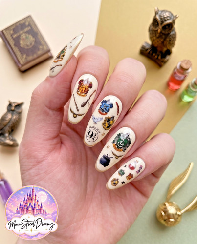Harry potter nail - stickers,